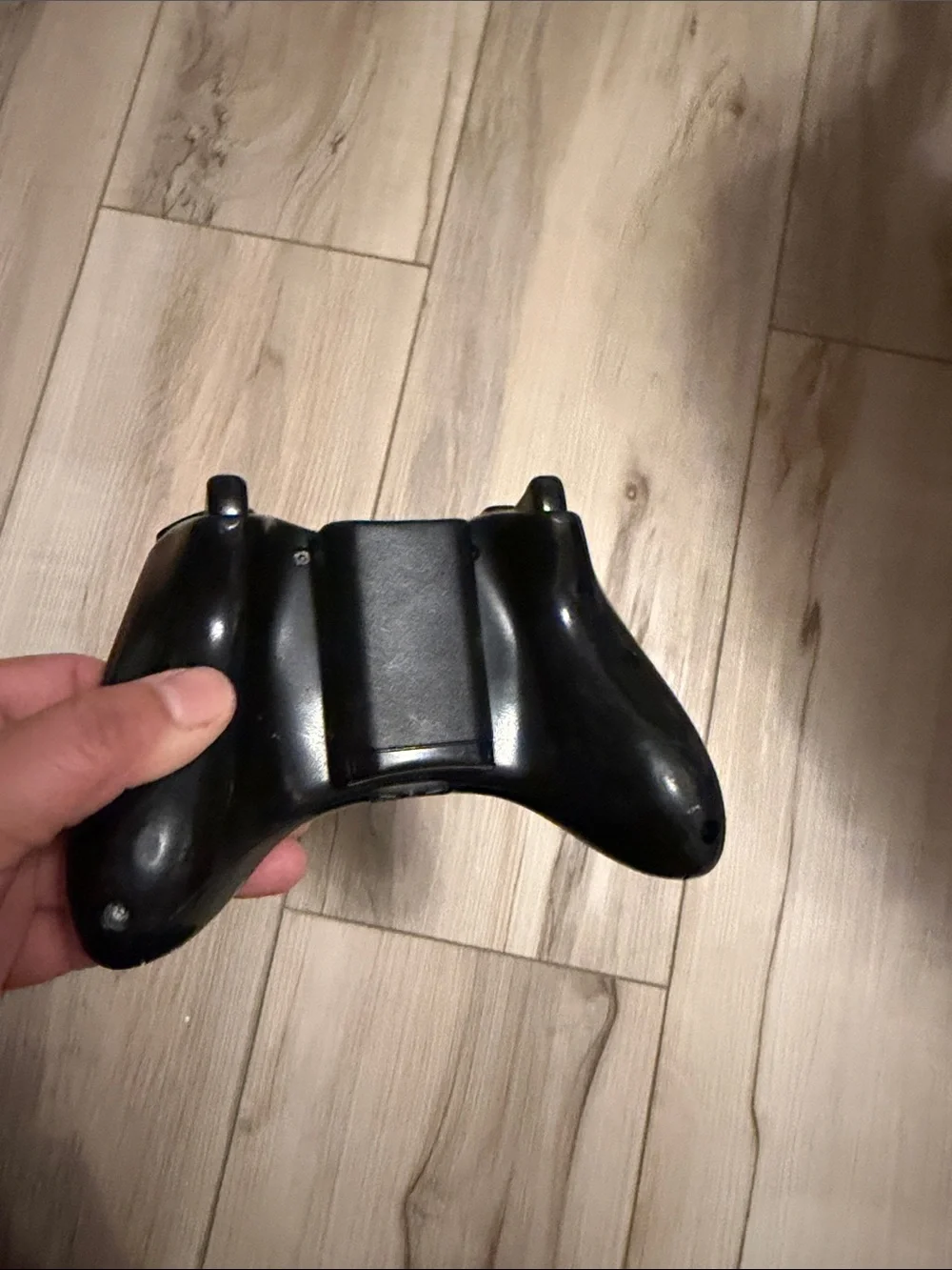 Black Wireless Game Controller for Xbox-Compatible Play